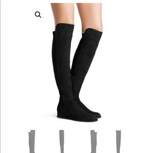 Stuart Weitzman Allday wedge over the knee boot